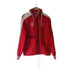 Puma Red and White Men's Jacket